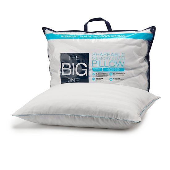  The Big One® Shapeable Memory Foam Pillow