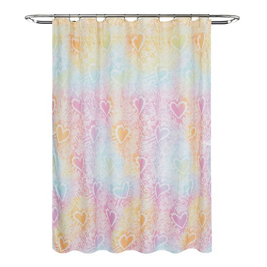  The Big One Kids™ Heart Tie Dye Shower Curtain