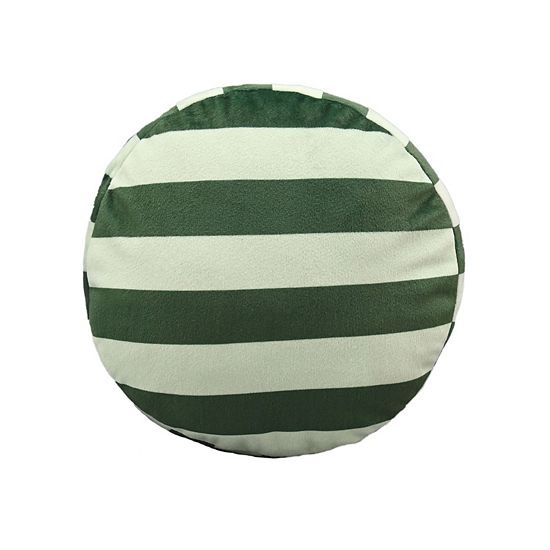  The Big One® Striped Velvet Bolster Throw Pillow