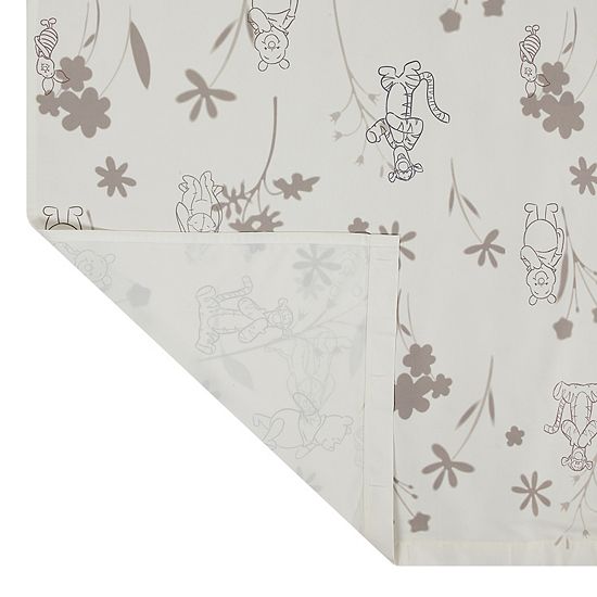  Disney's Winnie The Pooh Floral Shower Curtain By The Big One®