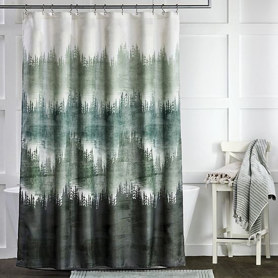  The Big One® Mountain Mist Shower Curtain