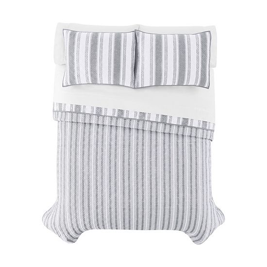  The Big One® Mason Stripe Reversible Quilt Set