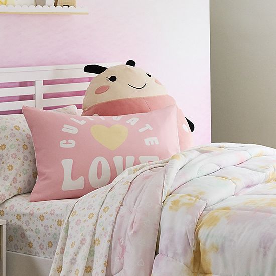  The Big One® Pink Ladybug Squishy Throw Pillow