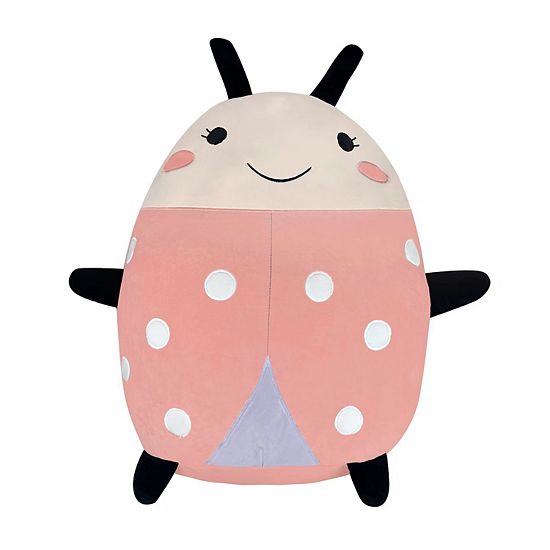  The Big One® Pink Ladybug Squishy Throw Pillow