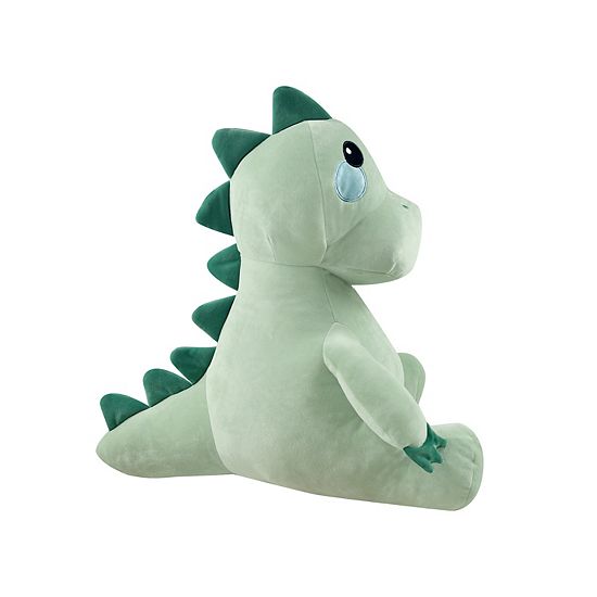  The Big One® Green Dinosaur Plushable Pillow