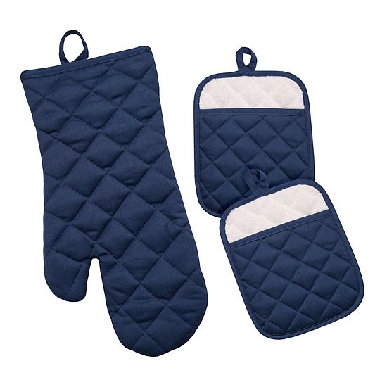  The Big One® 3-pc. Oven Mitt & Pot Holder Set
