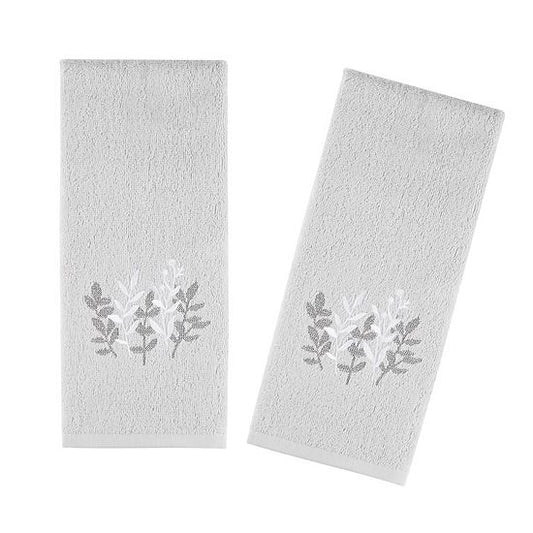  The Big One® Andover Leaves 2 Pack Hand Towel