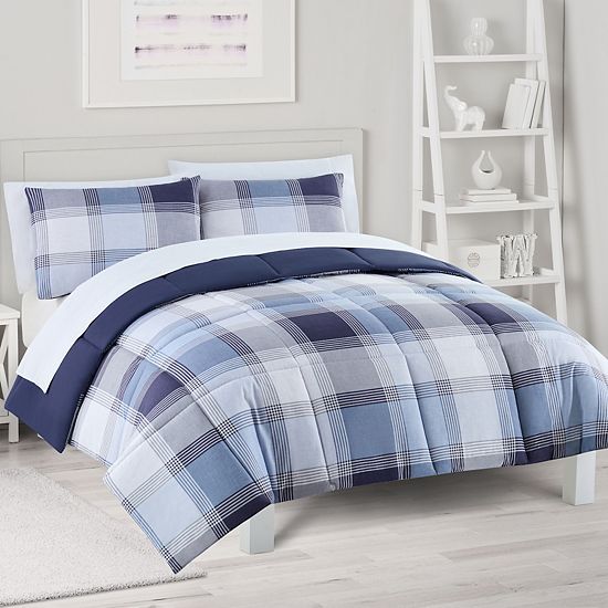  The Big One® Dover Plaid Reversible Comforter Set