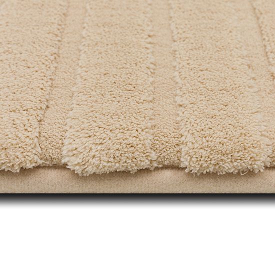  The Big One® Plush Stripe Memory Foam Bath Mat