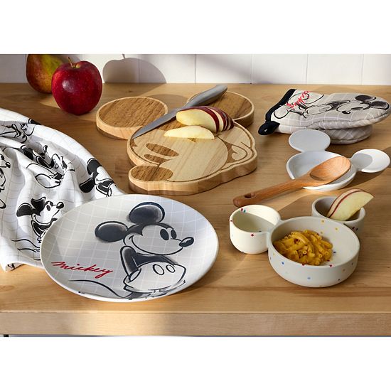  Disney's Mickey Mouse Figural Wood Serving Board By The Big One®