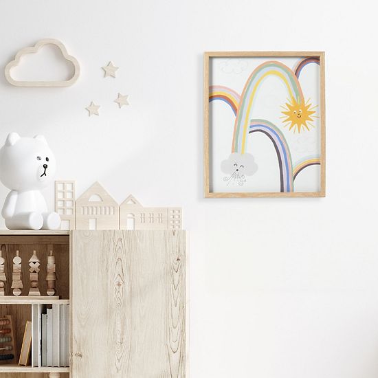  The Big One® Framed Rainbow Affirmations Wall Decor