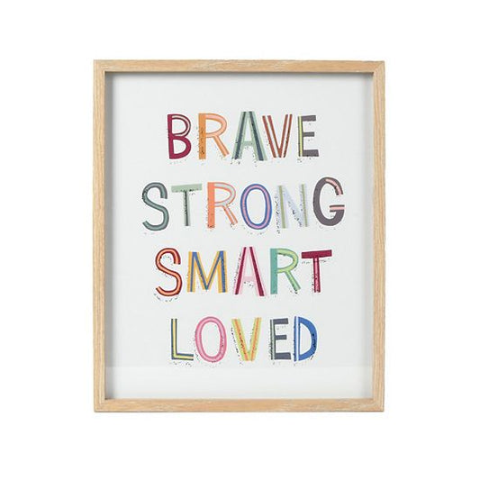  The Big One® Framed Rainbow Affirmations Wall Decor