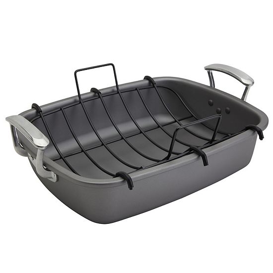  The Big One® 17 In. Carbon Steel Roaster With Rack