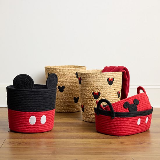  Disney's Mickey Mouse 2-pack Storage Basket Set By The Big One Kids™