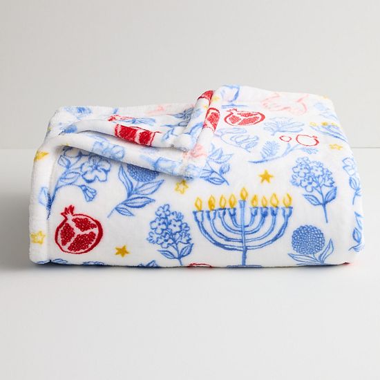  The Big One® Hanukkah Oversized Supersoft Plush Throw Blanket