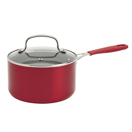  The Big One® Silicone Ceramic 2.5-qt. Sauce Pan With Lid
