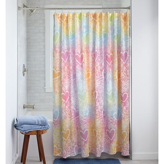  The Big One Kids™ Heart Tie Dye Shower Curtain