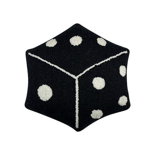  The Big One® Hooked Shaped Dice Decorative Pillow