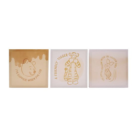  Disney's Winnie The Pooh Canvas Wall Art 3-piece Set By The Big One®