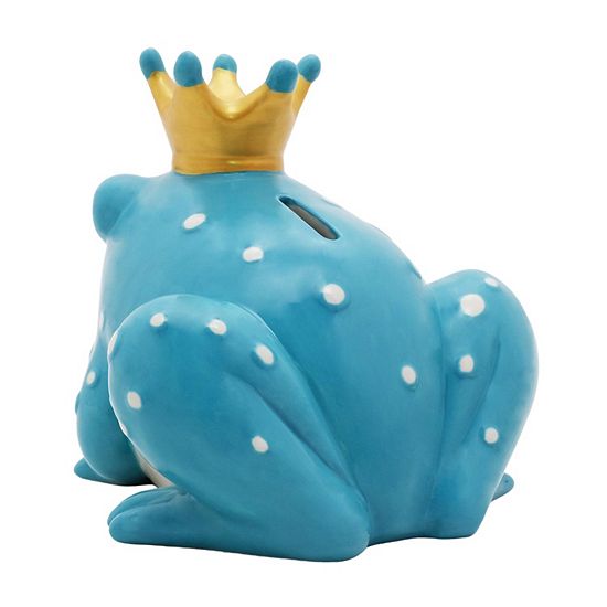  The Big One® Frog Prince Shaped Ceramic Bank
