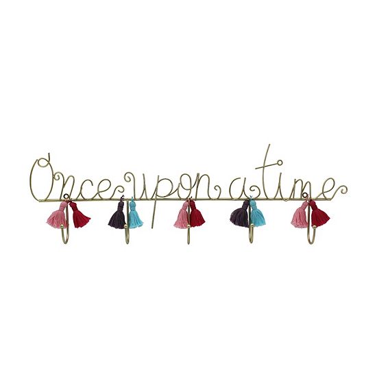  The Big One® Once Upon A Time 5-Hook Wall Decor