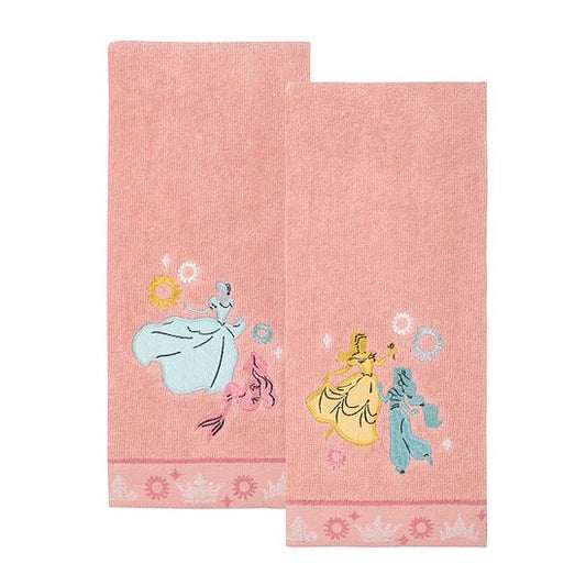  The Big One® Disney Princess Silhouettes Hand Towel 2-pk.