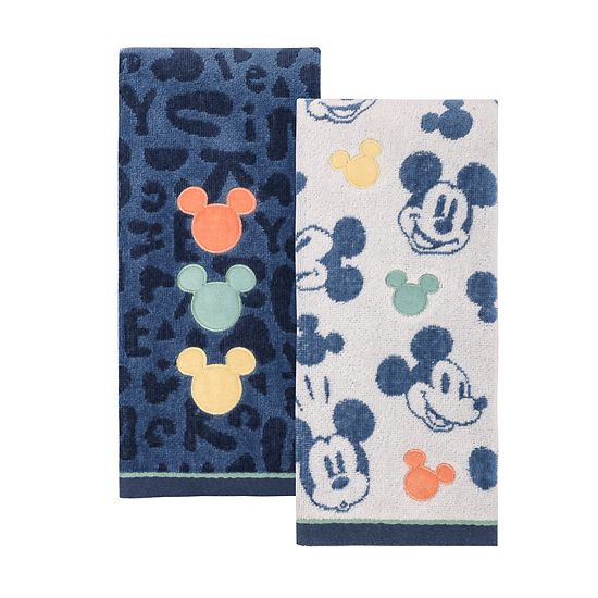  The Big One® Disney's Mickey Mouse Hand Towel 2-pk.