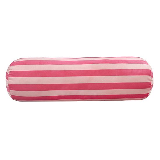  The Big One® Striped Velvet Bolster Throw Pillow